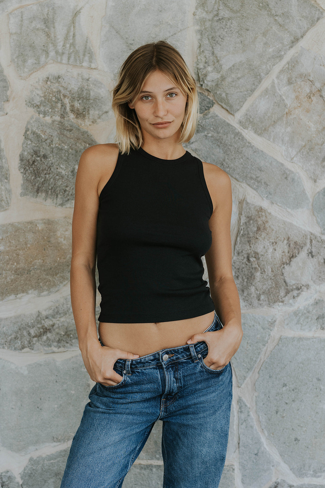 Organic cotton tank top