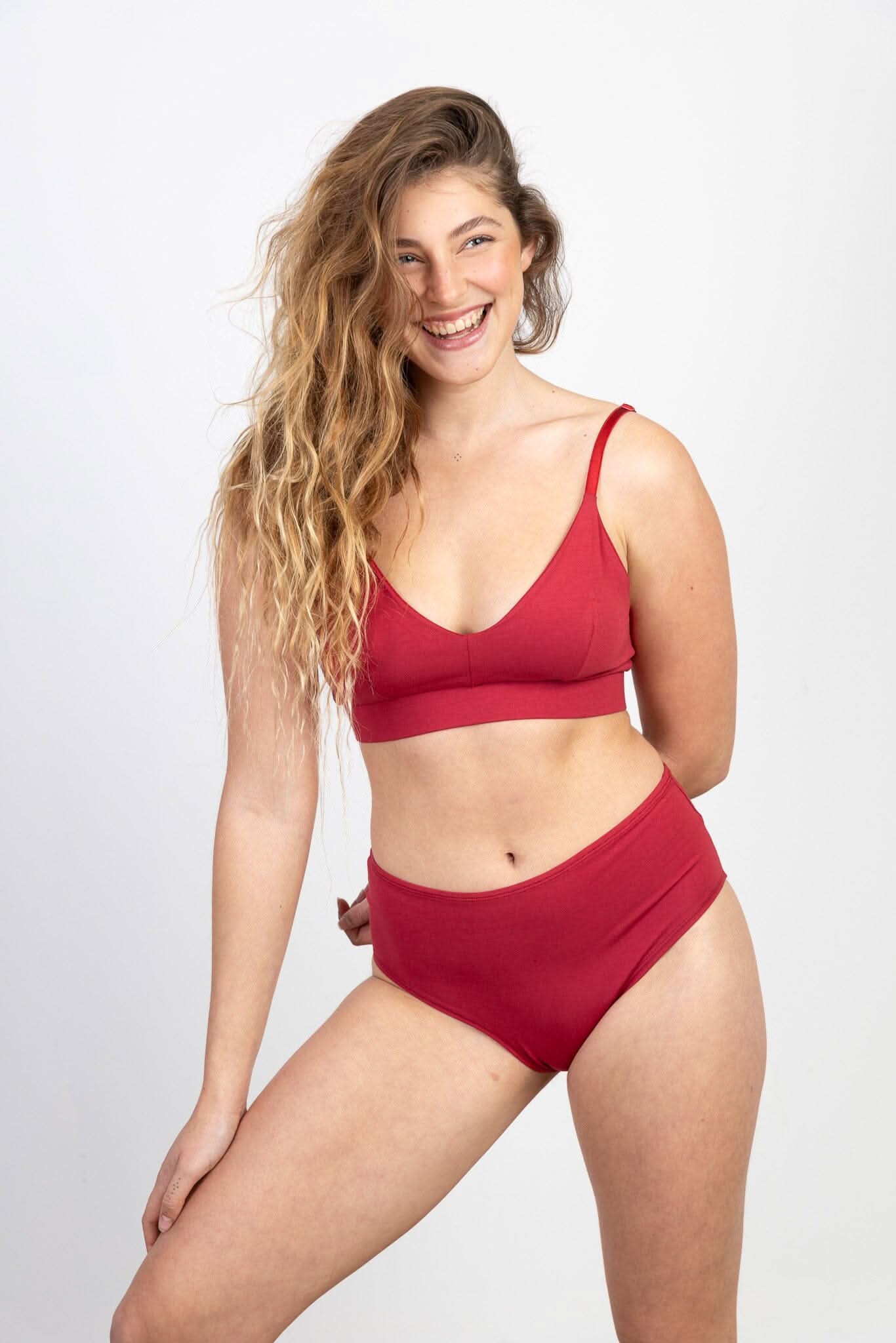 תחתוני בריף מלא בגזרה גבוהה ליליבלום