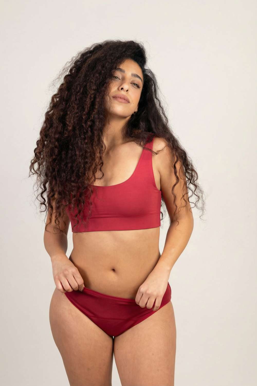 [cap] שקד · מידה S #צבע_דובדבן